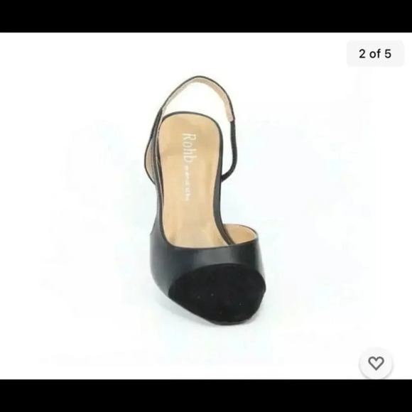 ROHB By Joyce Azria Women Bella Mid Heel Black - Picture 5 of 5